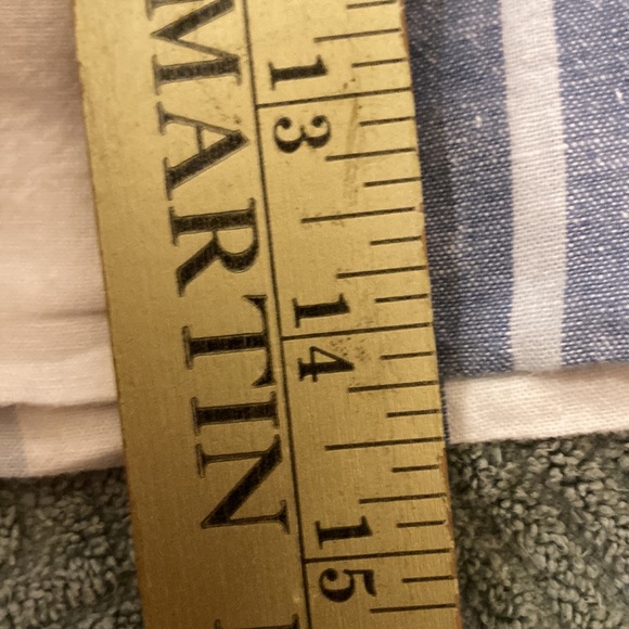 Abercrombie & Fitch stripes high waist Mom Shorts large - Picture 8 of 8